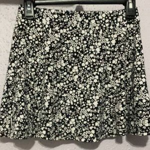 Black and white skirt